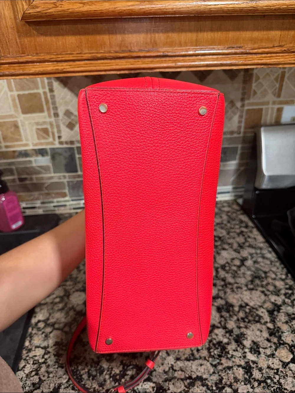 kate spade bright red